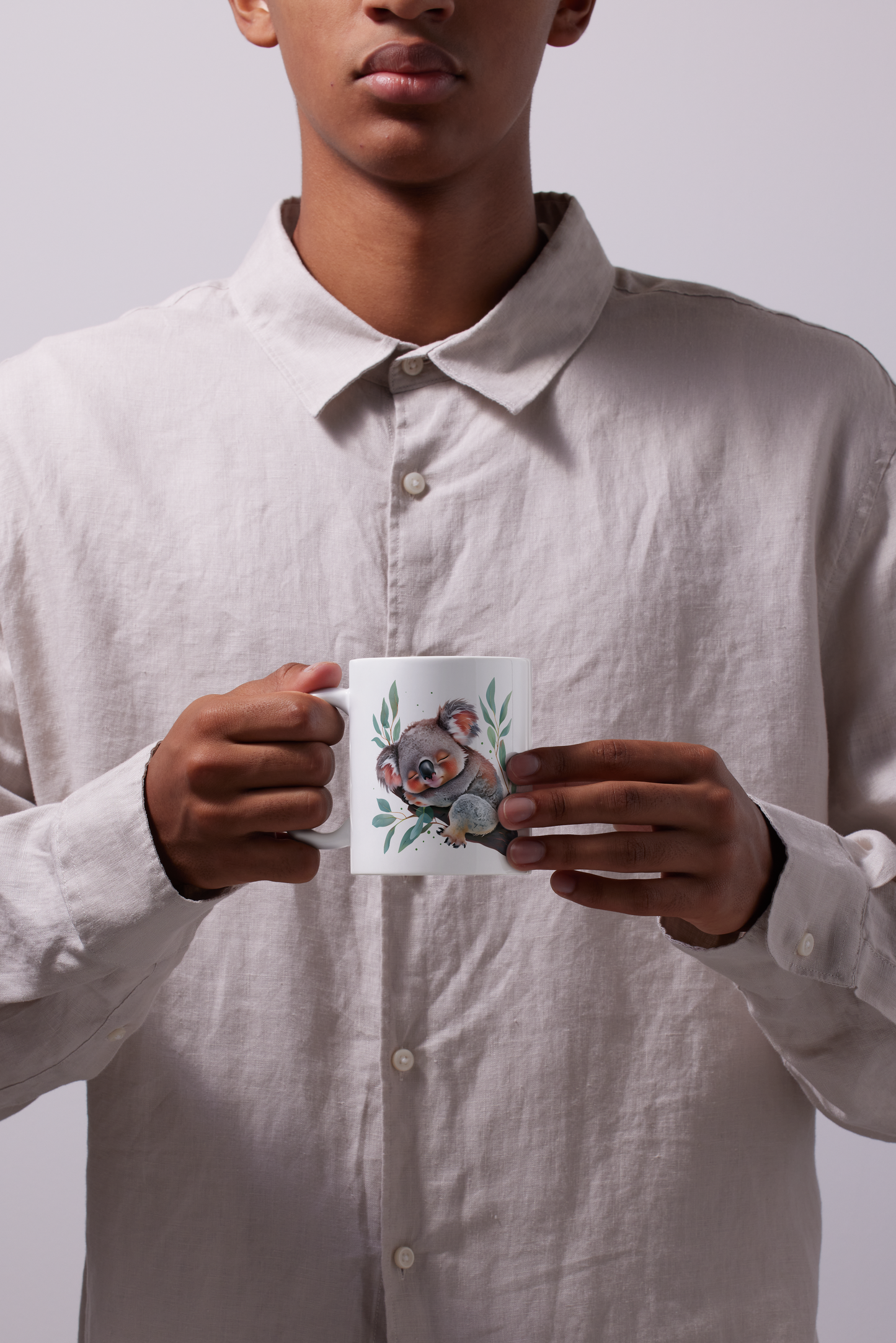 Cute Koala Accent Mug - Perfect for Nature Lovers and Gift Giving