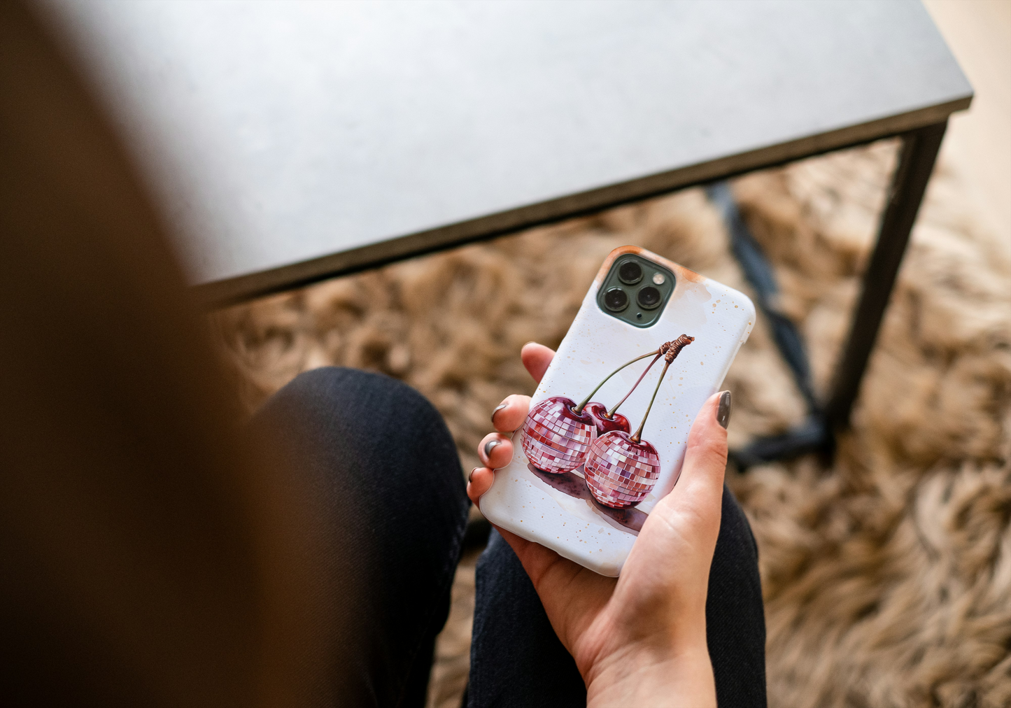 Chic Cherry Disco Magnetic Phone Case