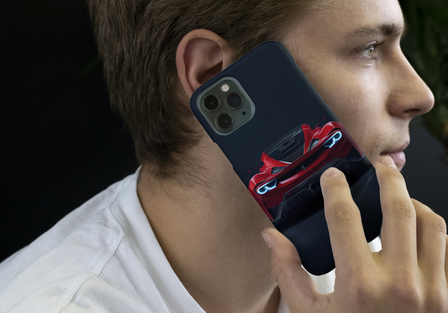 Sleek Ferrari Clear Phone Case - Ultra Durable & Stylish
