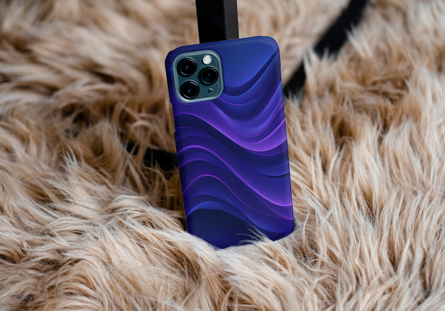 Vibrant Wave Design - Stylish Magnetic Tough Cases