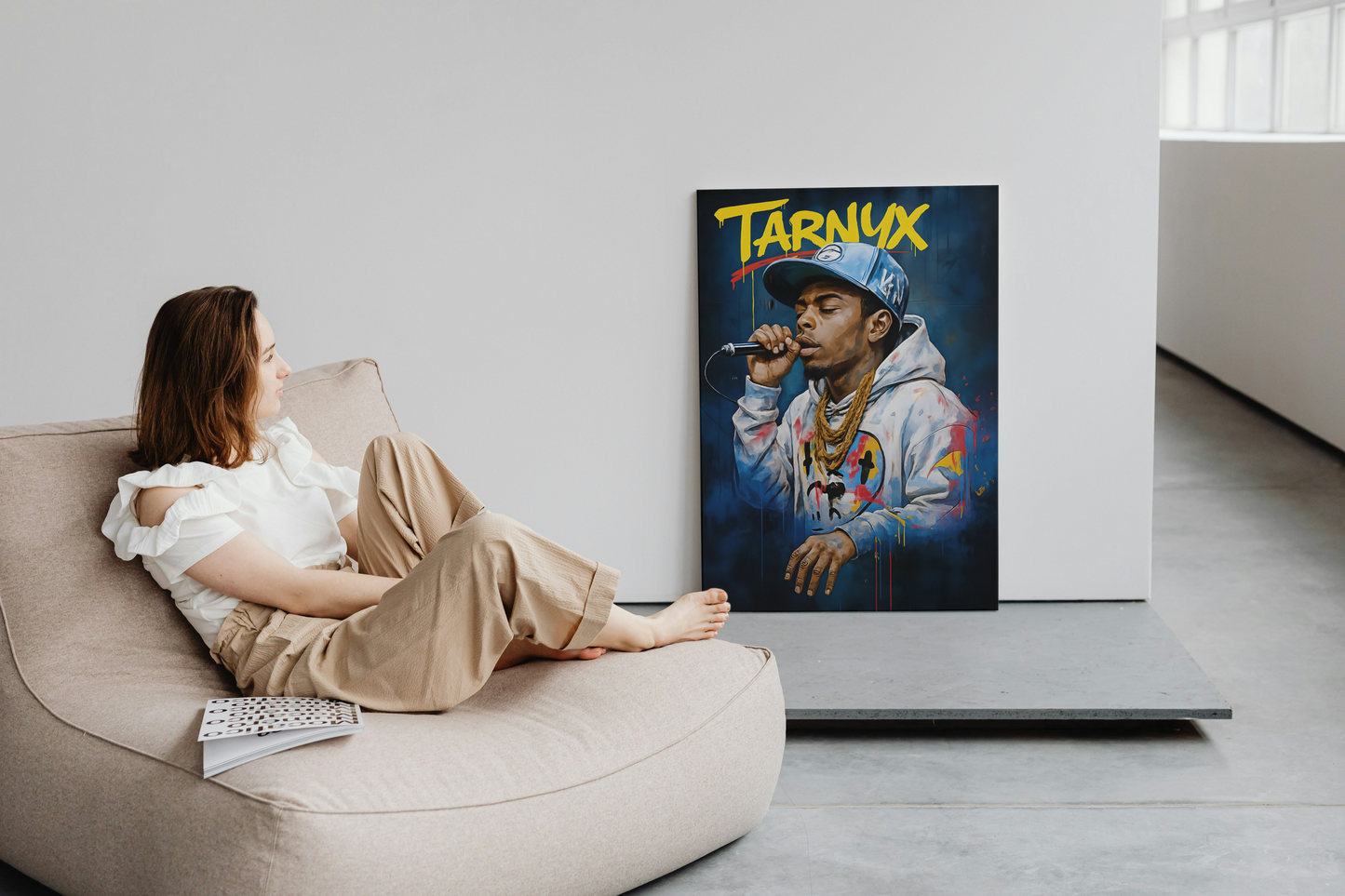 Canvas Print - Vibrant Colour Rapper