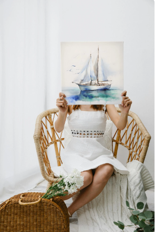 Sailing Vessel Canvas Art Print