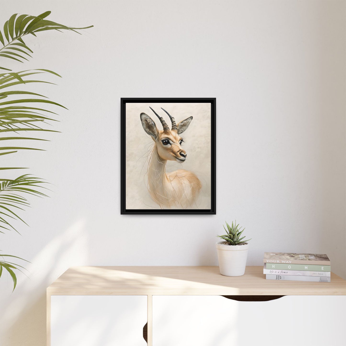 Beautiful Antelope Canvas Artwork