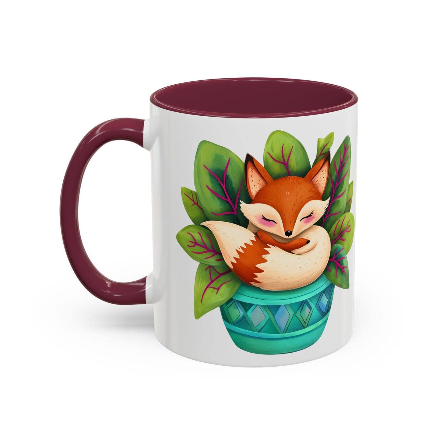 Sleepy Fox Tea Mug