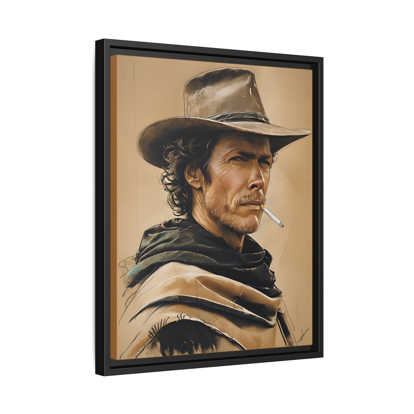 Canvas Art, Clint Eastwood The Good The Bad and the Ugly Vintage Movie Wall Art