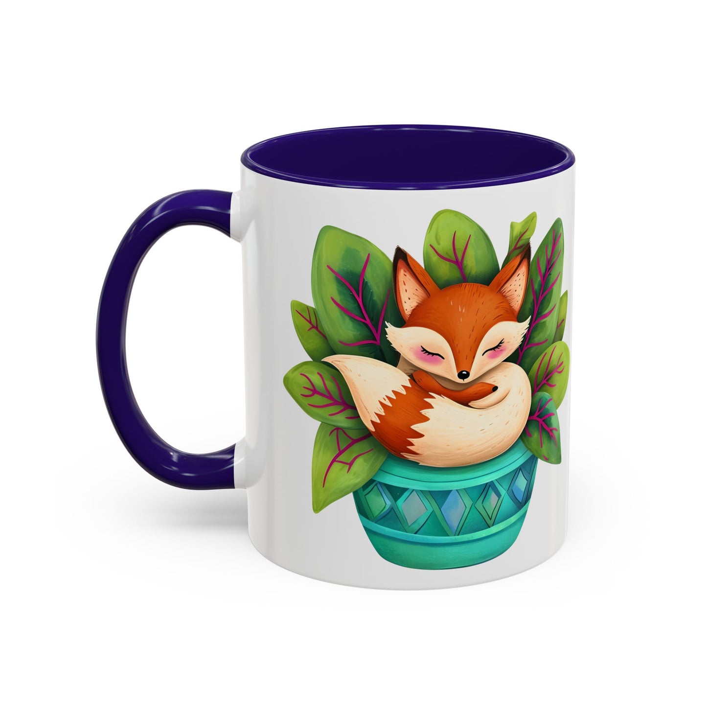 Sleepy Fox Tea Mug