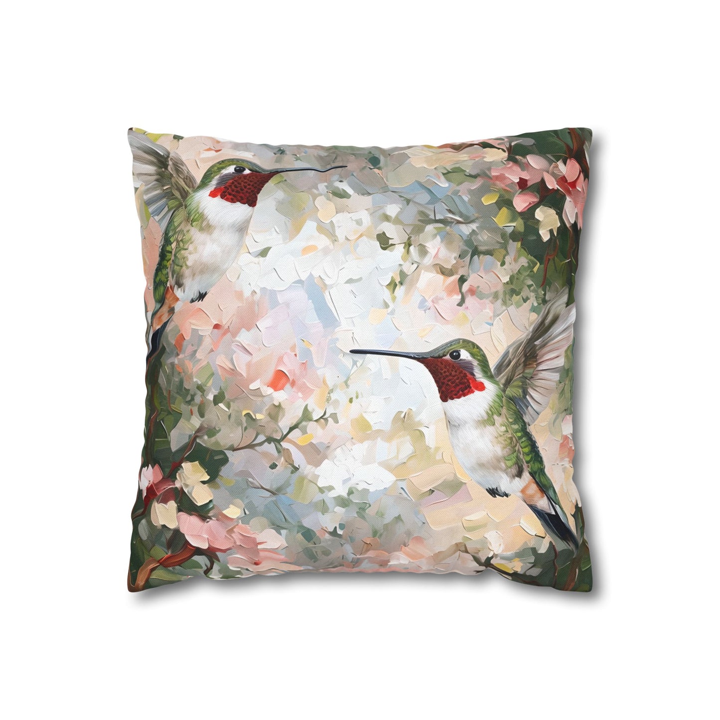 Hummingbird Decorative Pillow Print