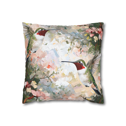 Hummingbird Decorative Pillow Print