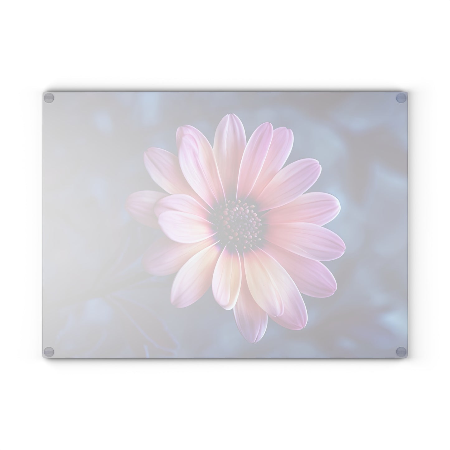 Floral Glass Cutting Board - Kitchen Decor