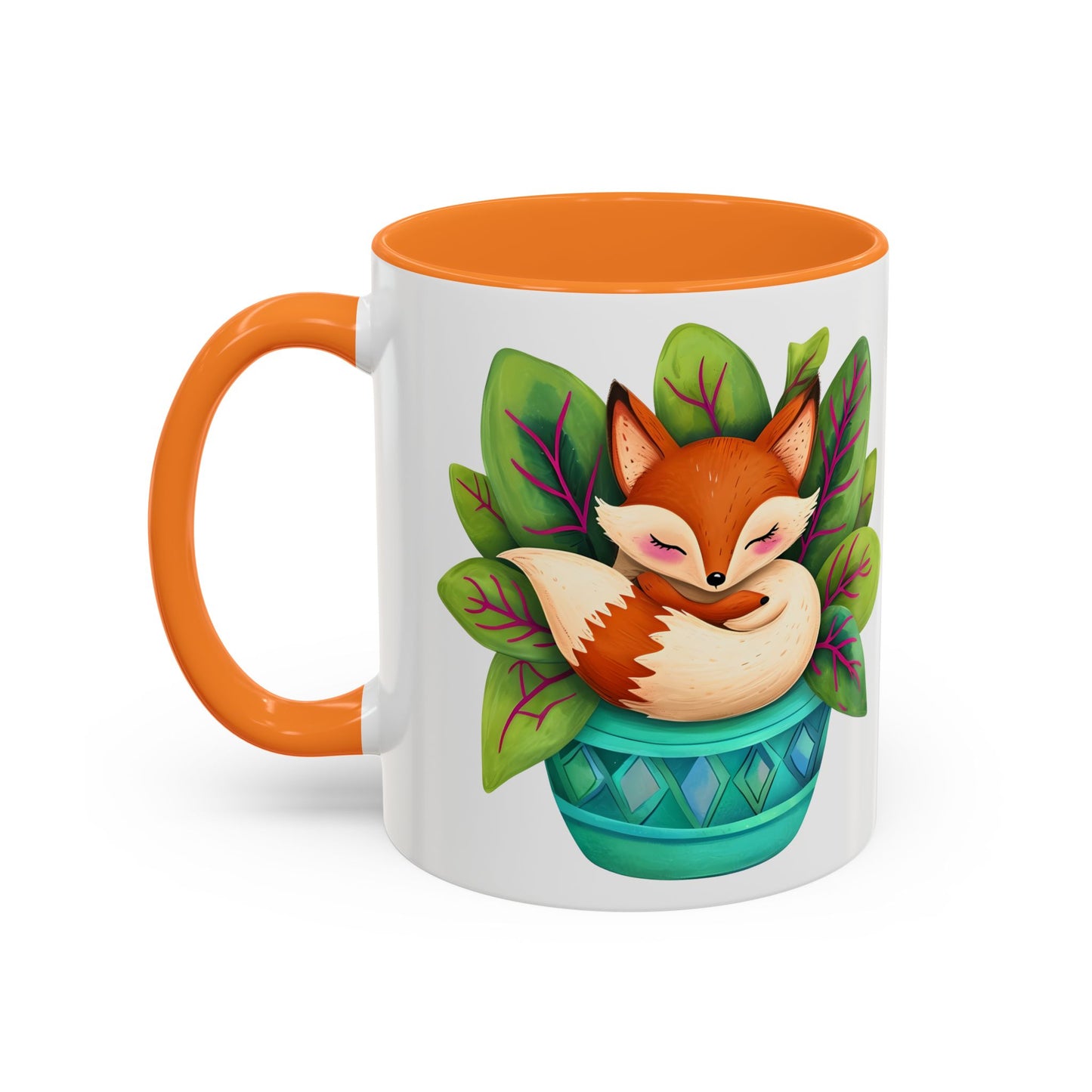 Sleepy Fox Tea Mug