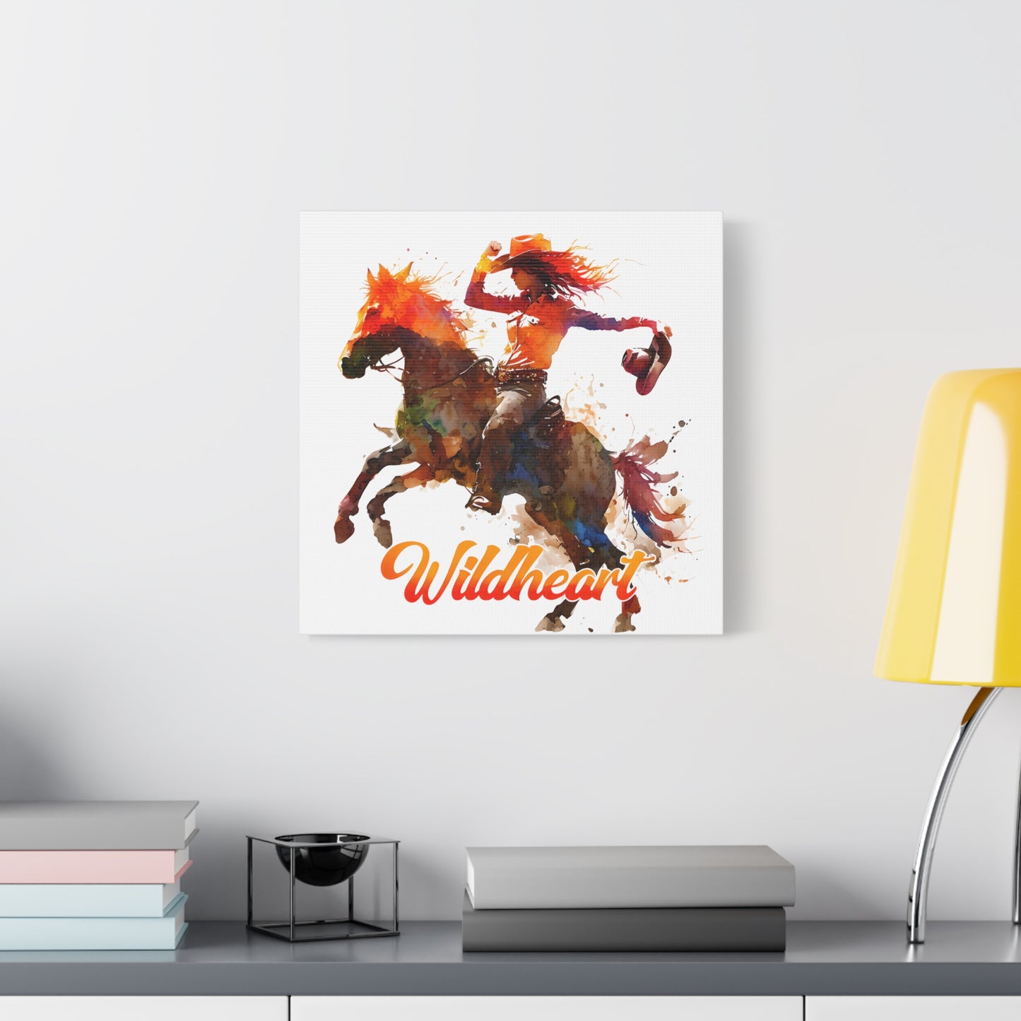 Wildheart Cowgirl Canvas Print