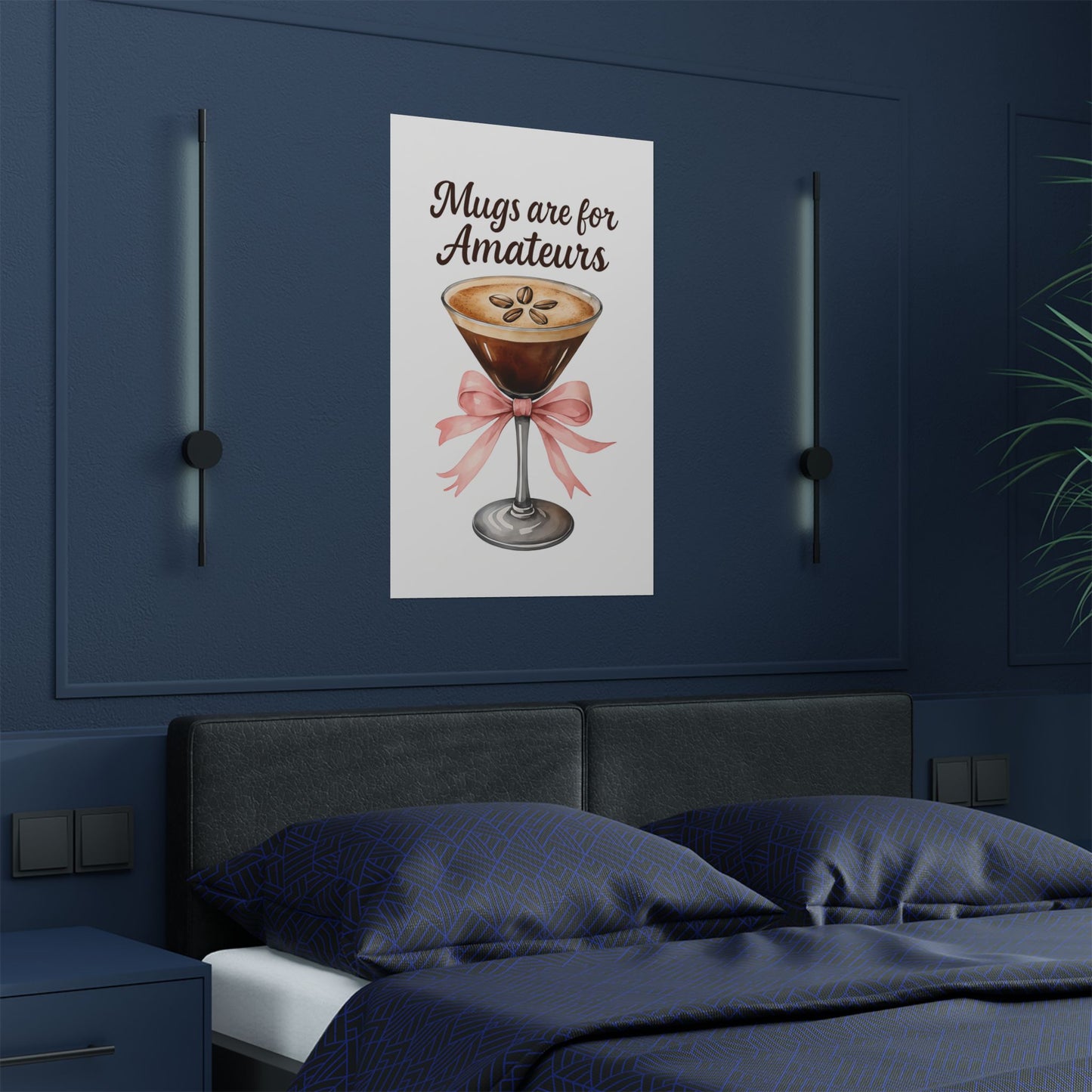 Art Print Satin Poster, Funny Quote Wall Art Print