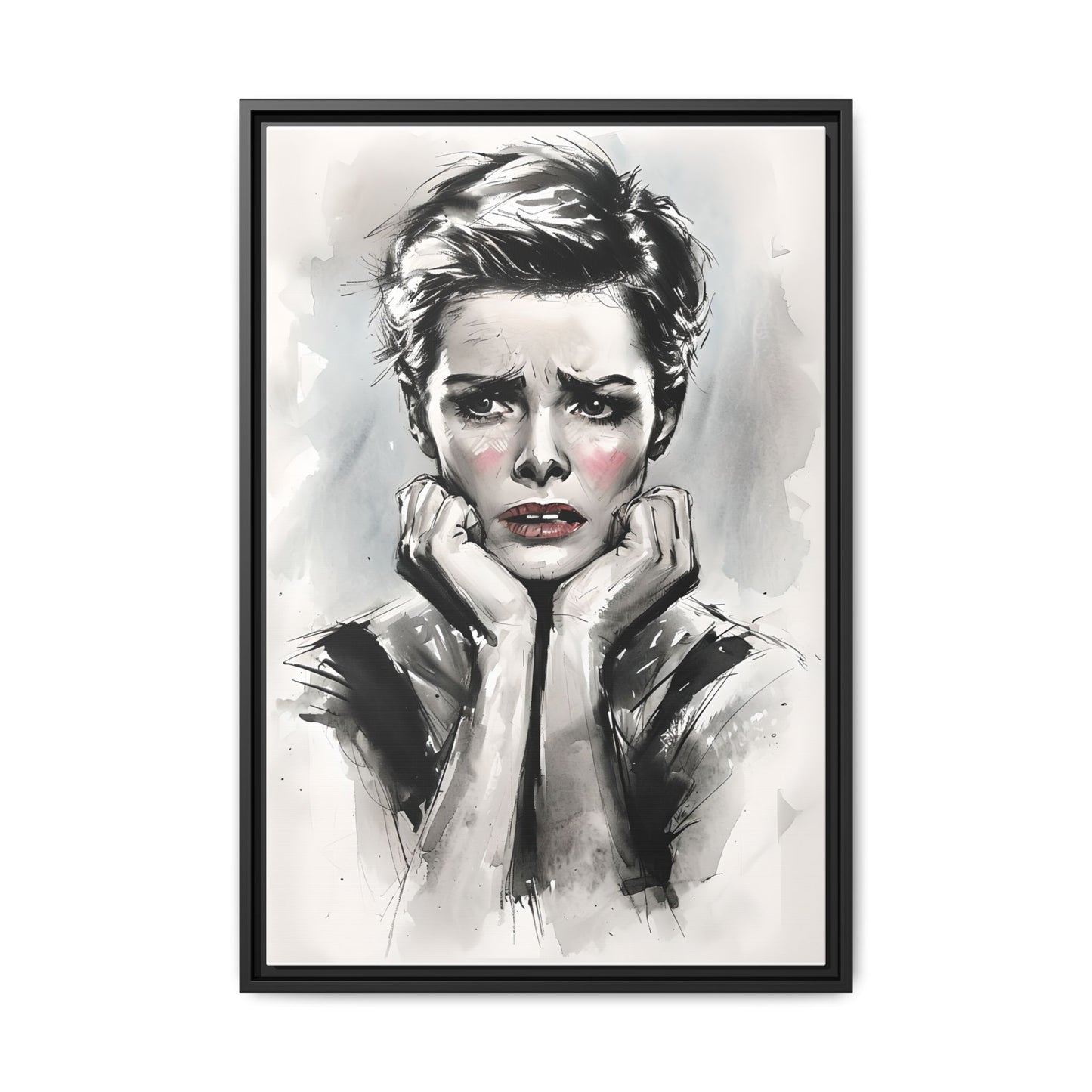 Emotionally Expressive Woman