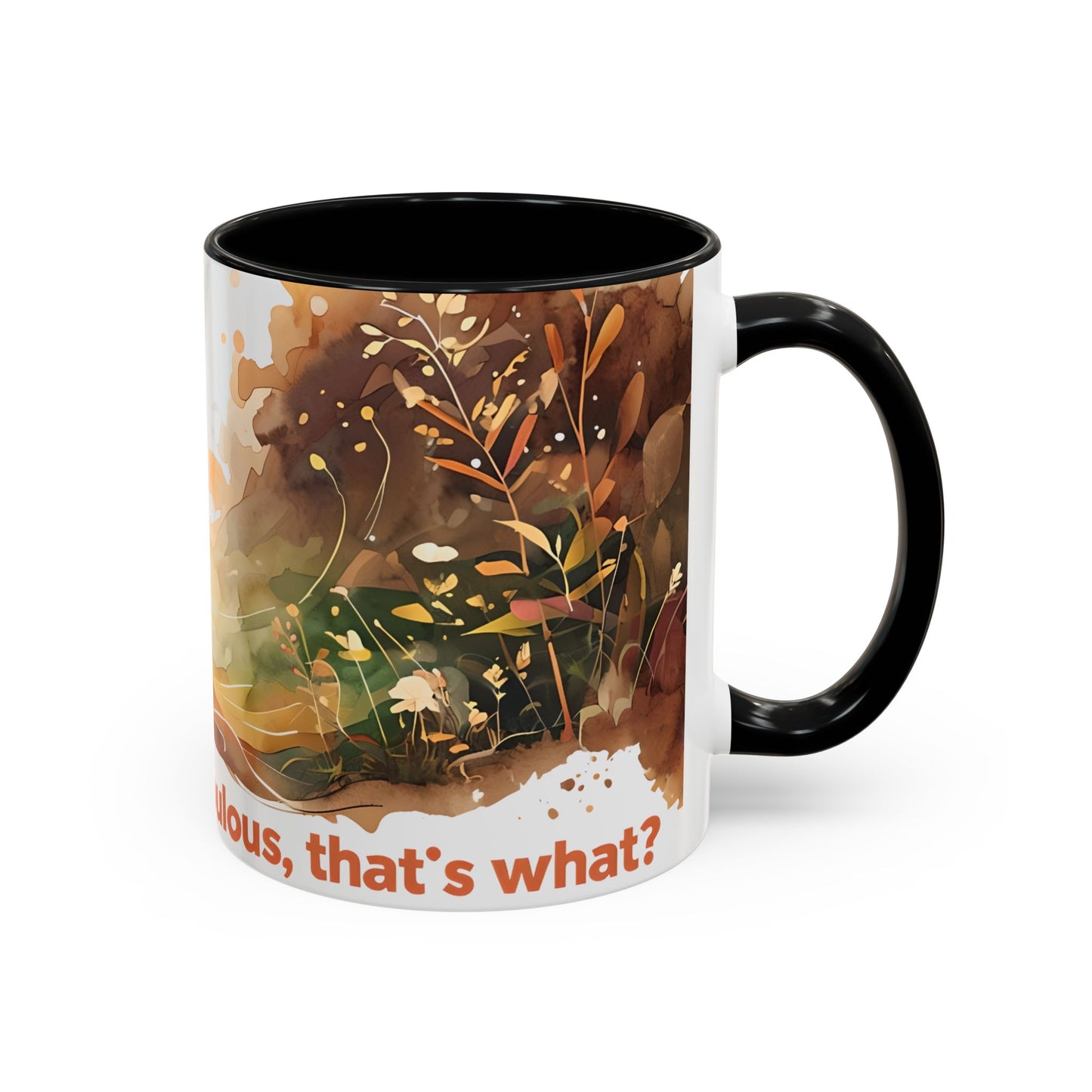 Fox Accent Coffee Mug