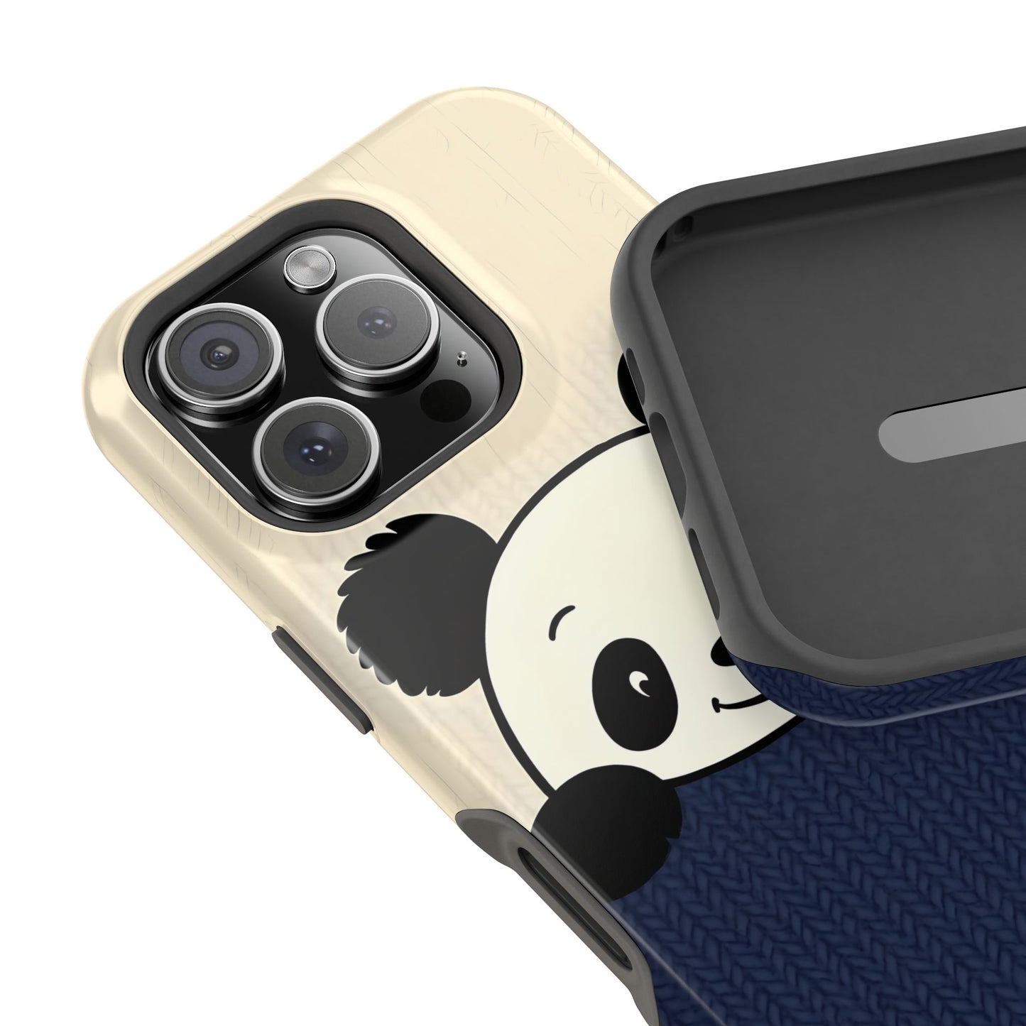 Cute Panda Magnetic Tough Case Cover