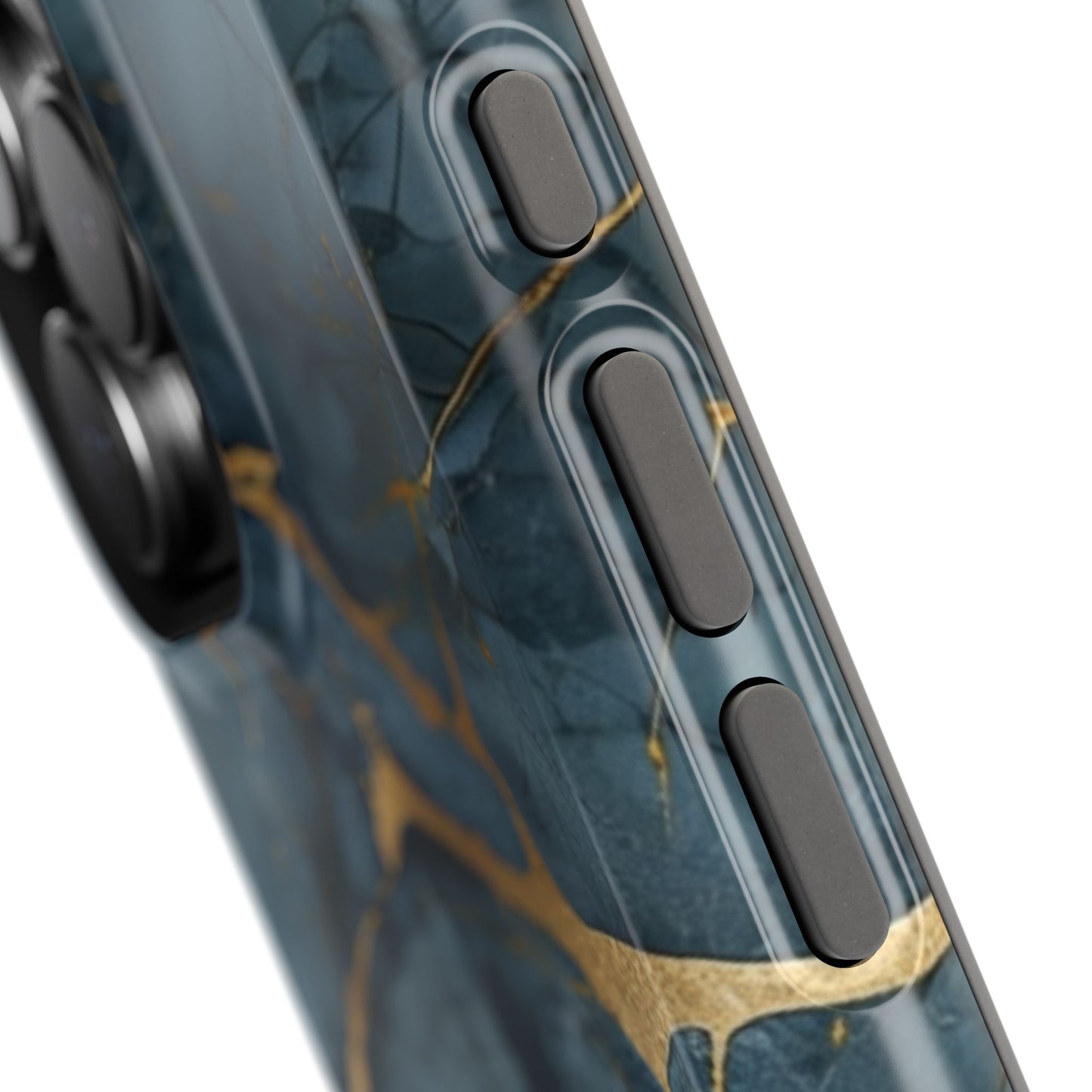 Luxury Sapphire Marble Case Cover