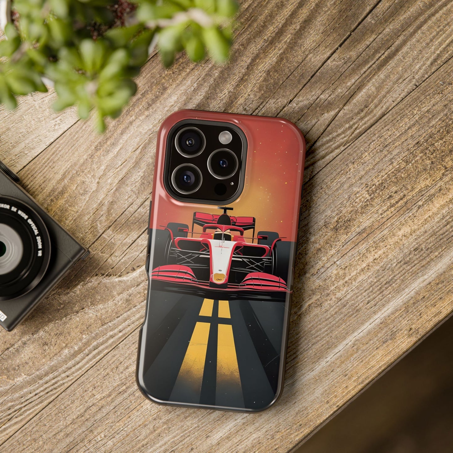 Race-Inspired Magnetic Tough Case Cover