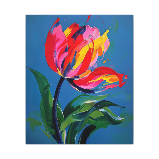 Colorful Floral Canvas Art Print