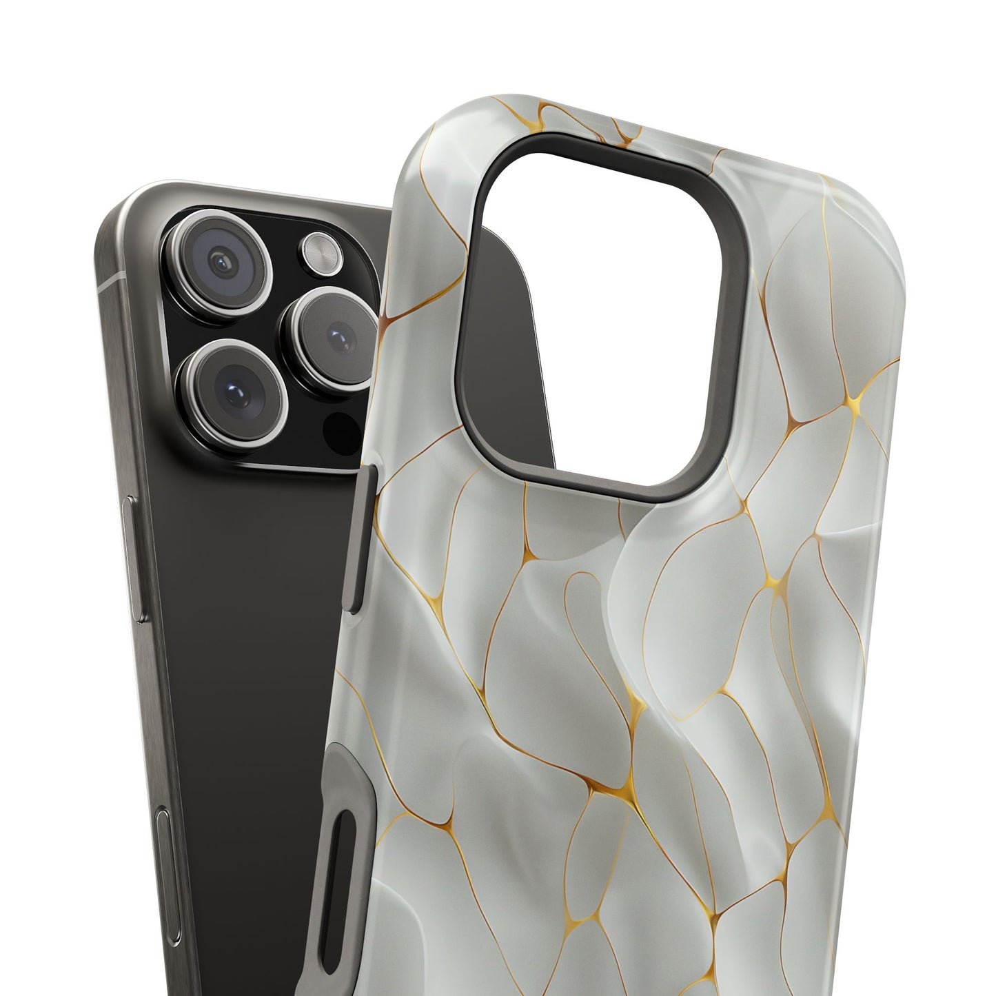 Elegant Marble Magnetic Tough Cases Cover