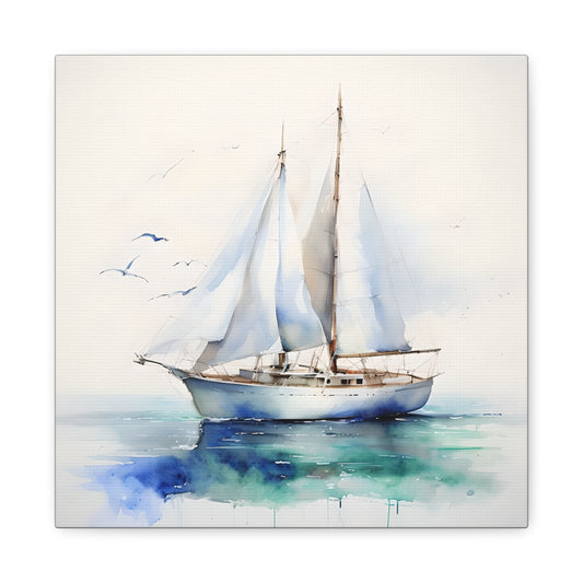 Sailing Vessel Canvas Art Print