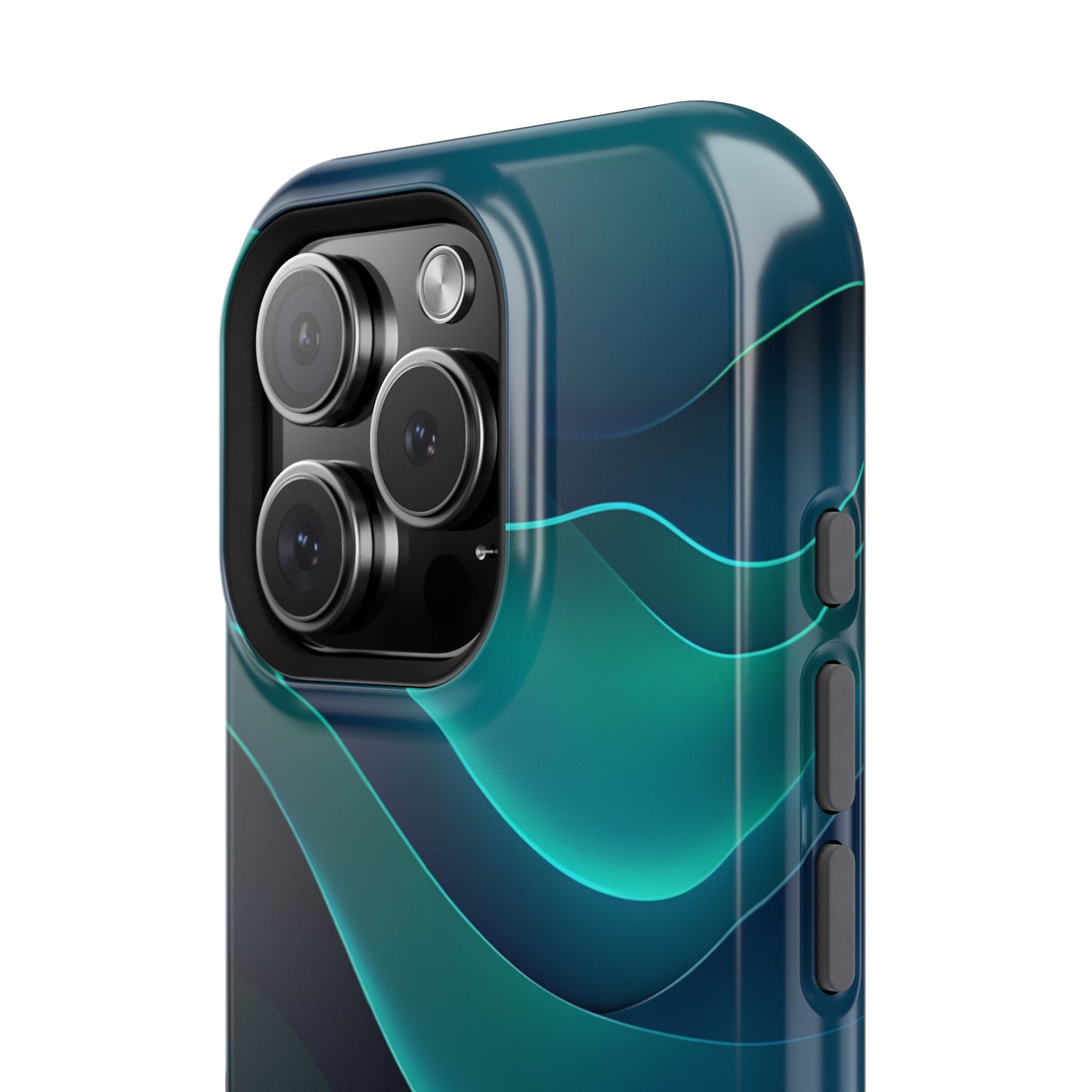 Wave Pattern Magnetic Tough Case Cover