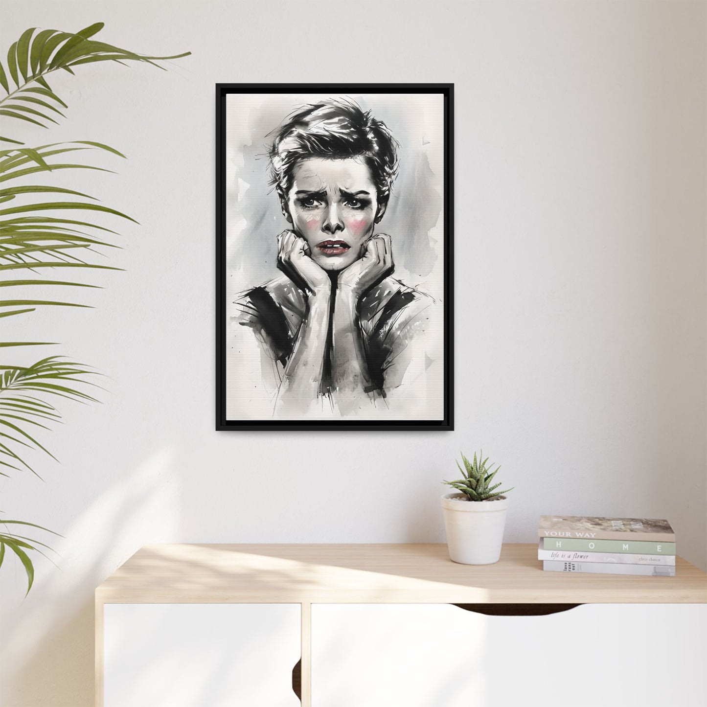 Emotionally Expressive Woman