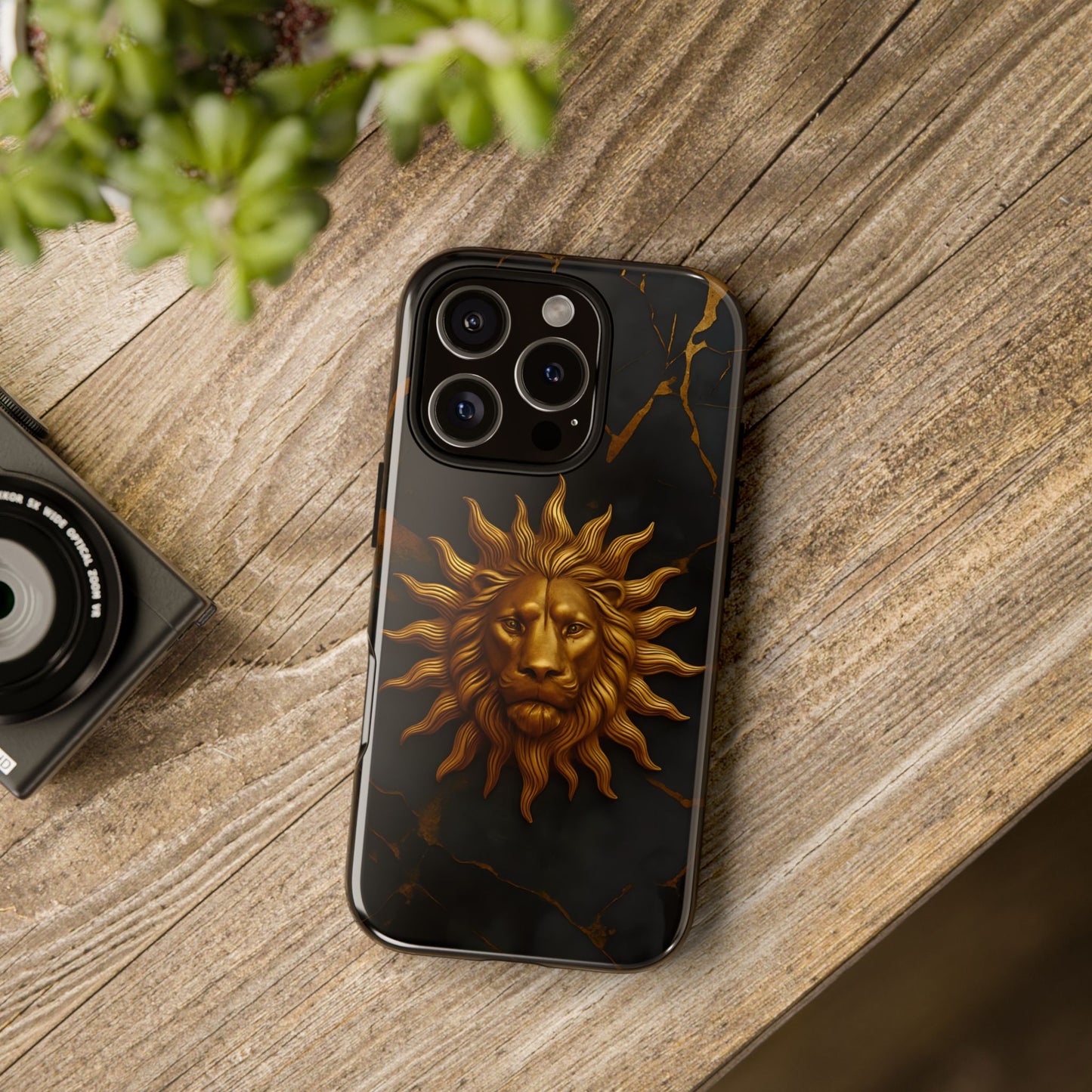 Lion Phone Case, Animal King Tough Case