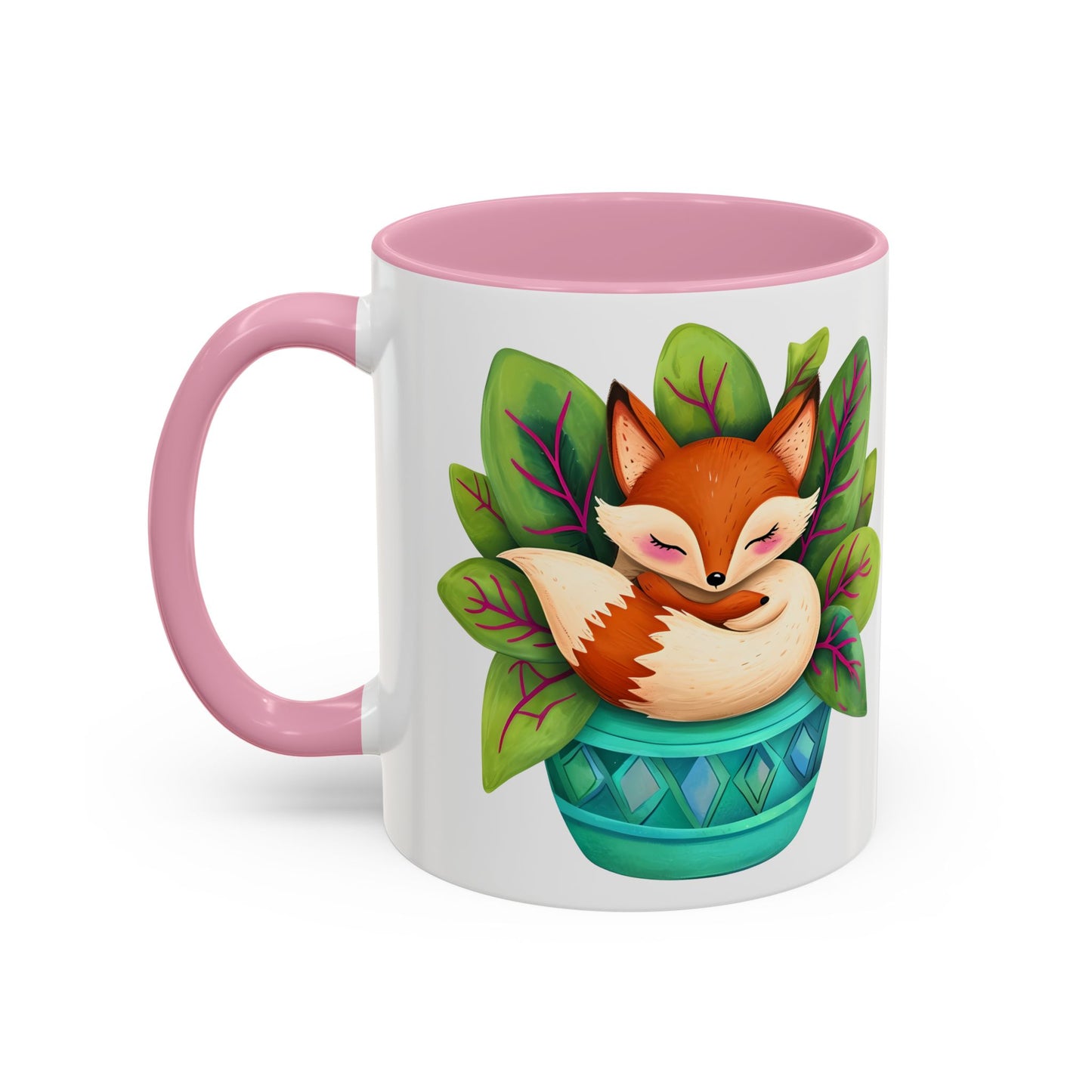 Sleepy Fox Tea Mug