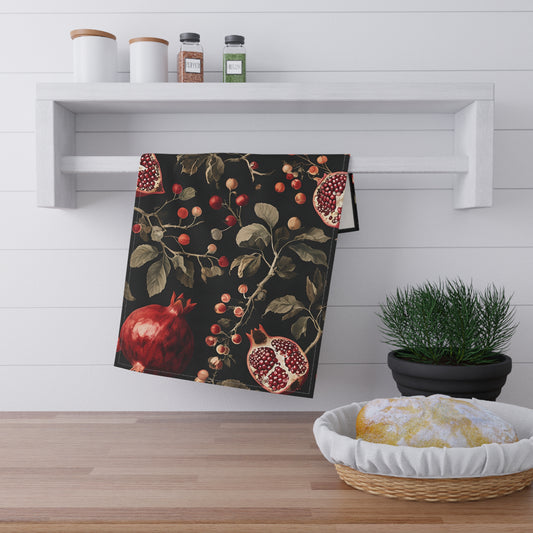 Botanical Pomegranate Tea Towels