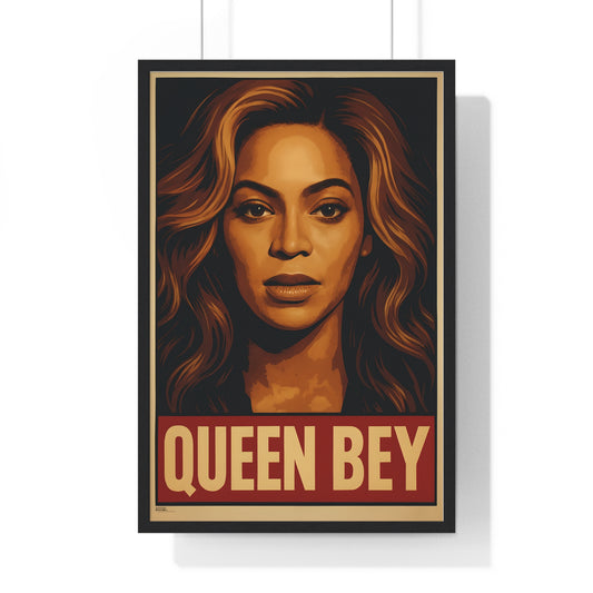 Beyoncé Vertical Framed Poster | Queen Bey Wall Art