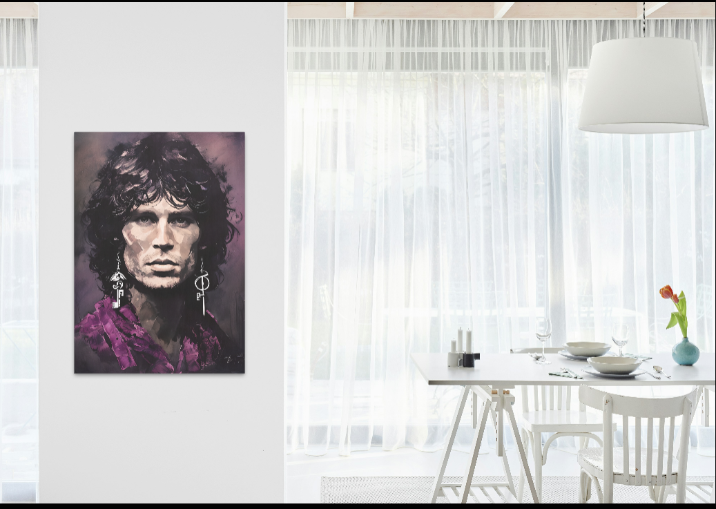 Jim Morrison Canvas Print