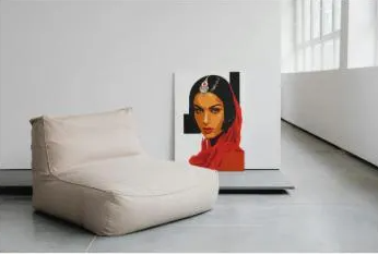 Bold Cultural Art Canvas Print, Indian Origin Art